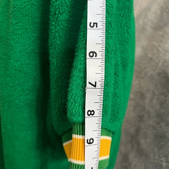 Wilson Vintage RARE Women's Green Fleece Full Zip Sweater Jacket- Made in USA - Picture 9 of 13